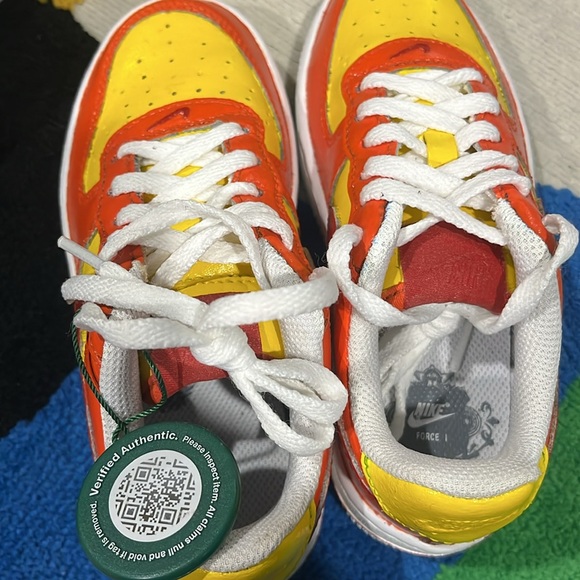 Brand new shoes for kids custom made air force 1 authentic from StockX - Picture 9 of 12